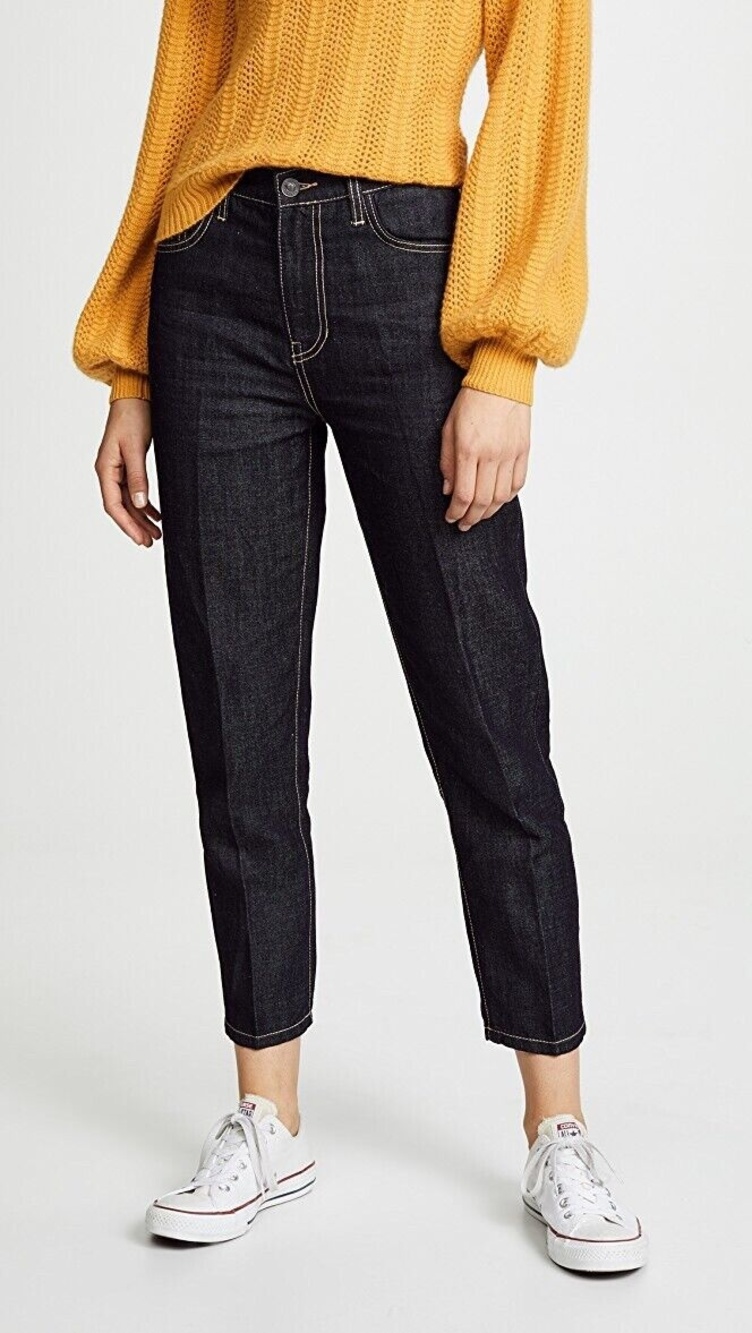 Current Elliott Women's Jeans The Vintage Cropped Slim Denim Size 27 NWT $248